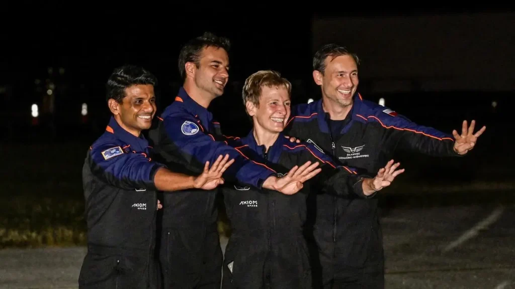 India, Poland, and Hungary Astronauts Reach Space Station for First Time in Historic Mission 2 2025 06 25T033105Z 1750525480 RC2F9FAXVV70 RTRMADP 3 SPACE EXPLORATION AXIOM - Maharashtra Election