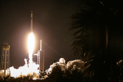 India Poland Hungary astronauts space station mission captured during SpaceX Axiom 4 launch with Peggy Whitson