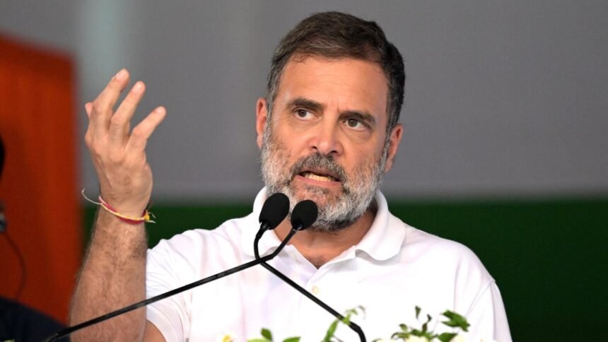 Rahul Gandhi criticizes Election Commission Bihar voter fraud in special roll revision