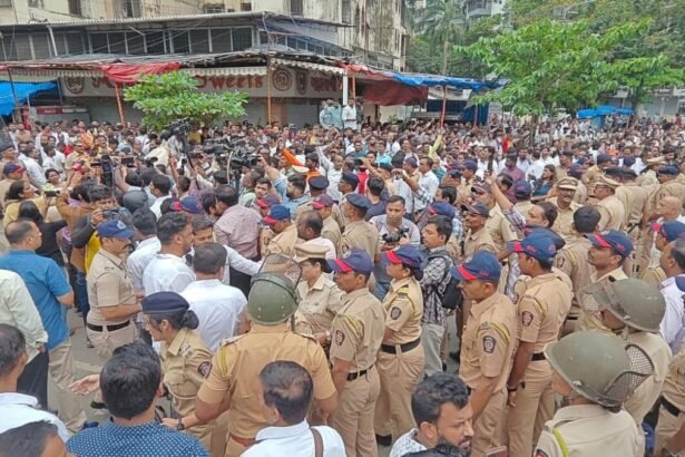 "Sena Minister heckled during MNS’s Marathi pride rally in Mira-Bhayandar as tensions rise over language row"